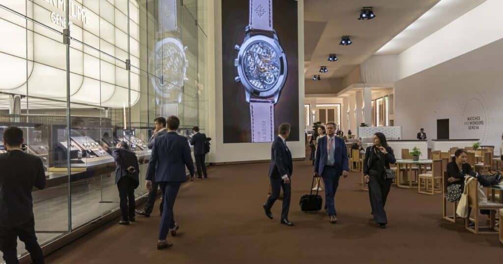 Watches and Wonders Geneva luxury timepiece exhibition showcasing prestigious watch brands