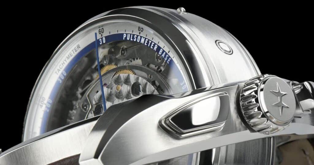 Hamilton Jazzmaster Face 2 Face III reversible case watch with dual dials