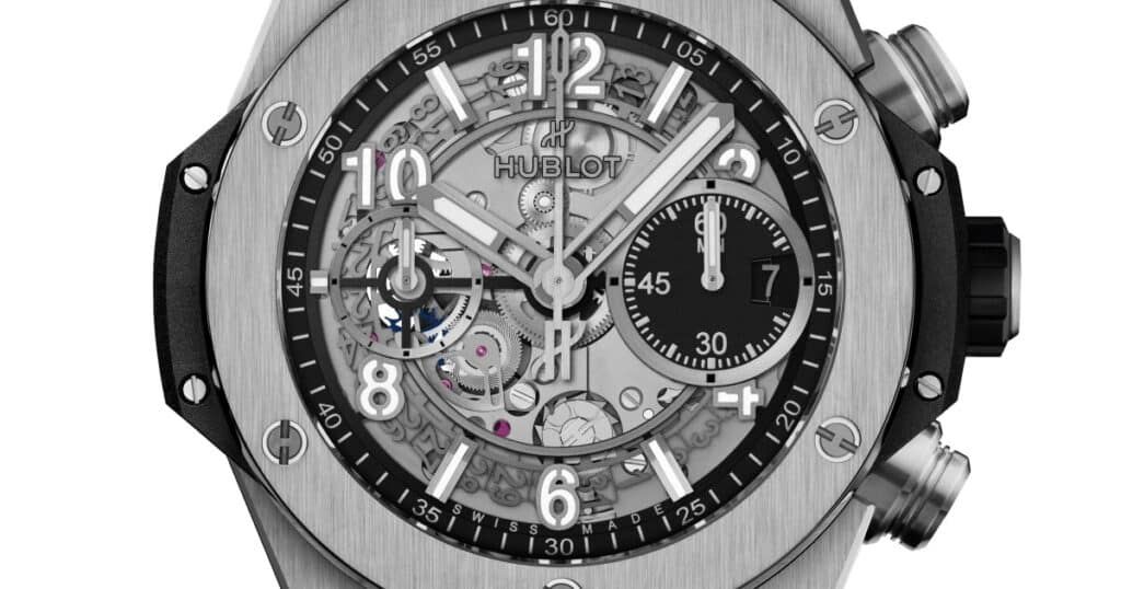 Hublot Big Bang Unico Titanium chronograph - bold luxury watch for milestone birthdays