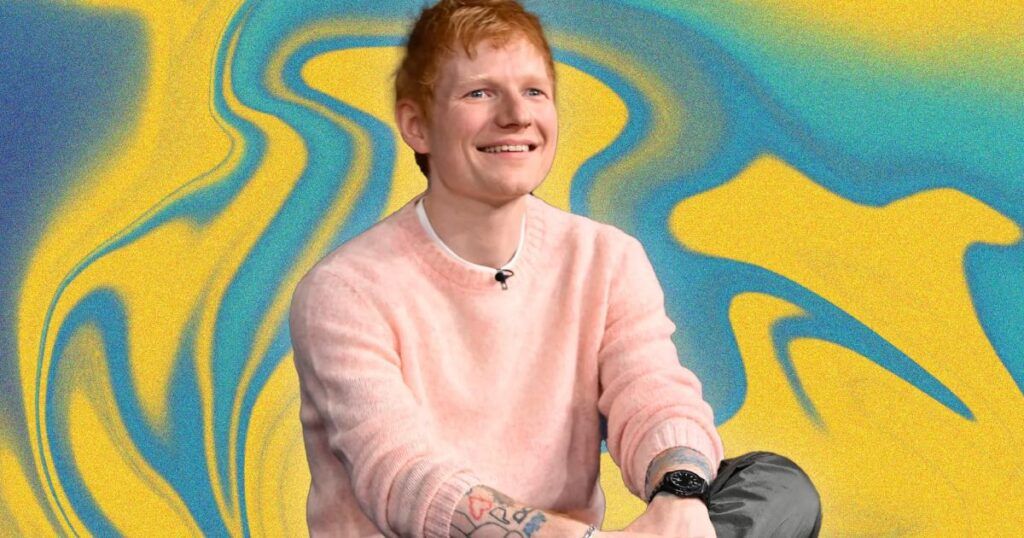 Ed Sheeran wearing IWC luxury watch - subtle statement timepiece for music icon