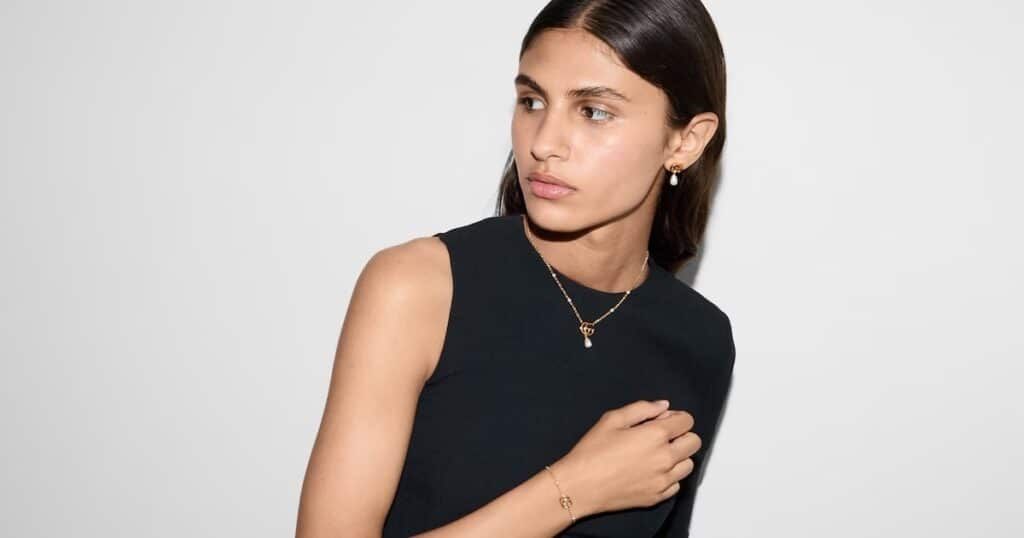 Elegant woman wearing luxury jewelry showcasing personal style and sophistication