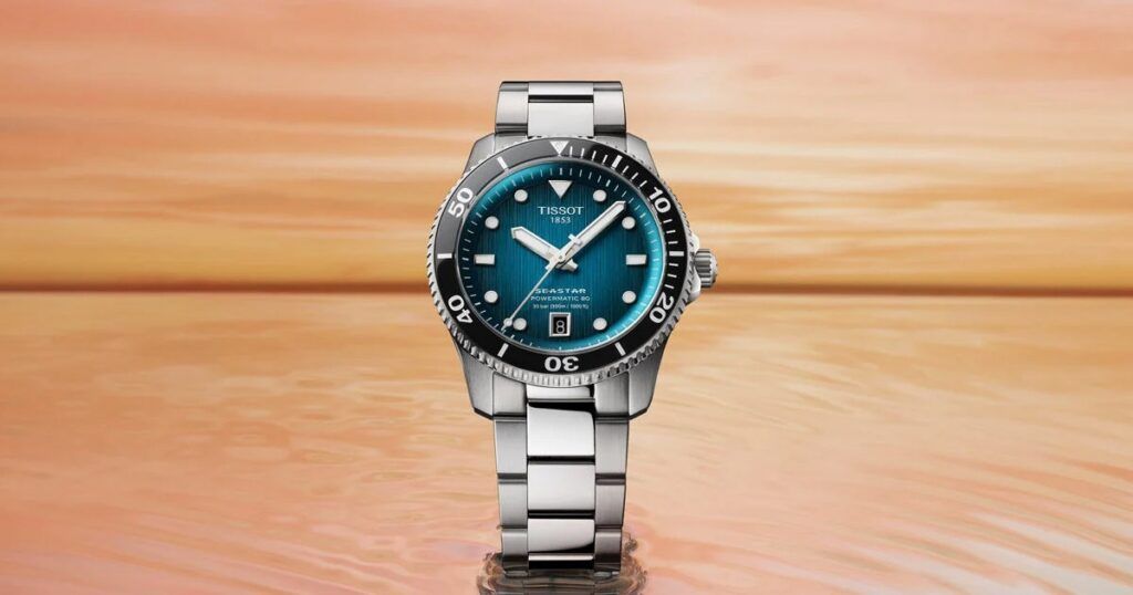 Tissot luxury watches display showcasing affordable Swiss timepieces at La Maison Monaco