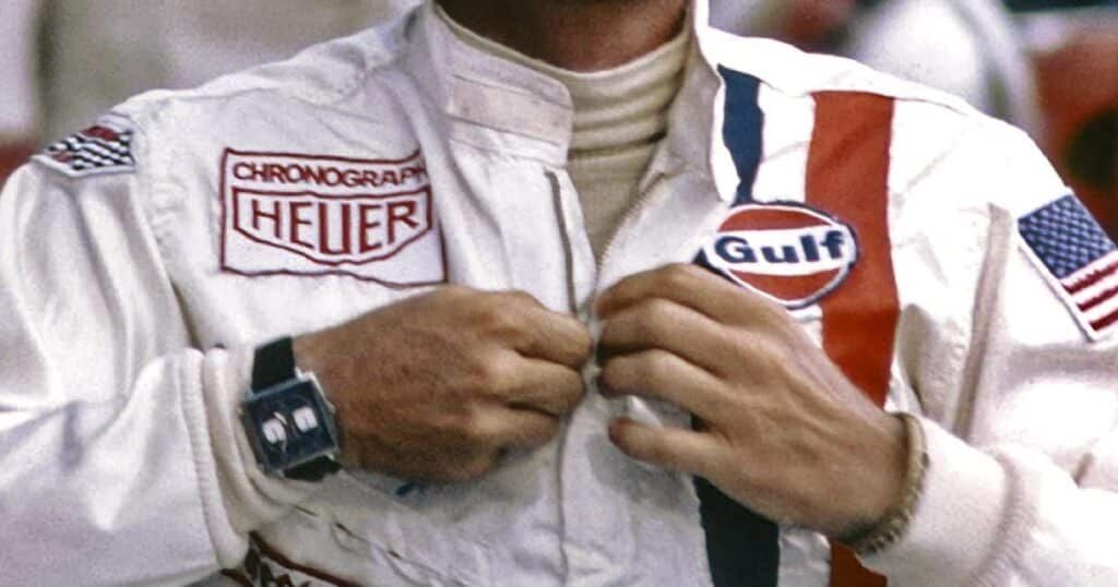 TAG Heuer Monaco luxury watch showcasing distinctive square case and left-hand crown
