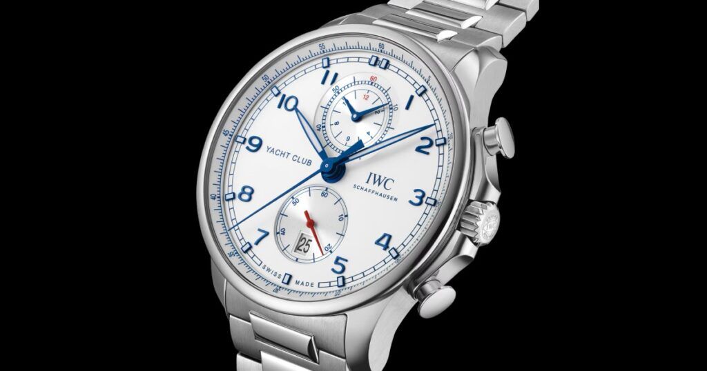 IWC Caliber 89361 automatic chronograph movement in Portugieser Yacht Club watch