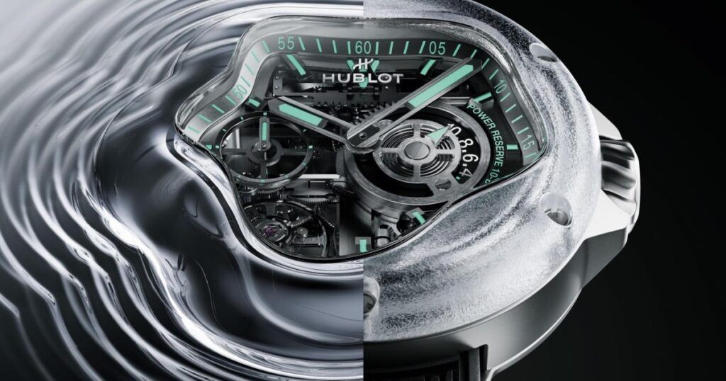Hublot MP-17 Meca-10 Arsham Splash luxury titanium sapphire watch limited edition