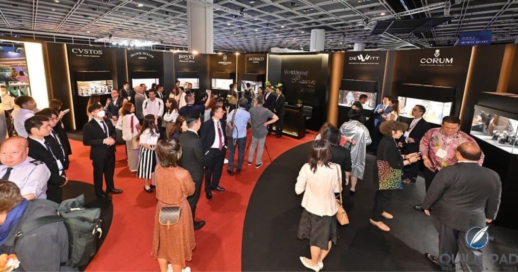 Hong Kong Watch & Clock Fair displaying fine timepieces and jewelry from world-renowned brands