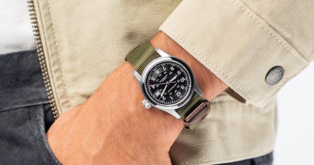 Luxury Gucci watches on display with Black Friday discount tags at La Maison Monaco
