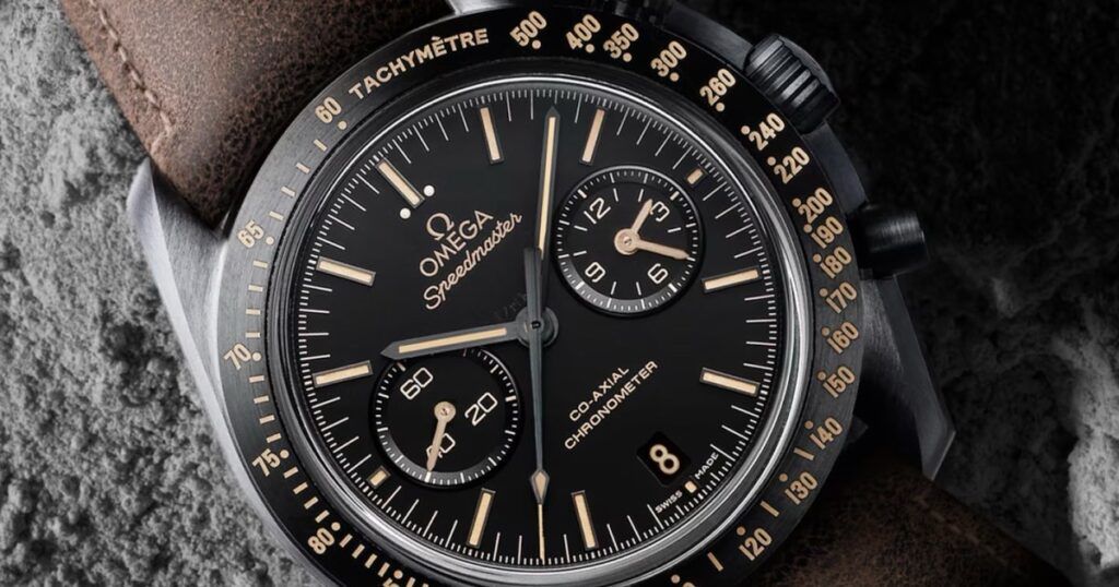 Omega Speedmaster Dark Side of the Moon ceramic watch collection variants
