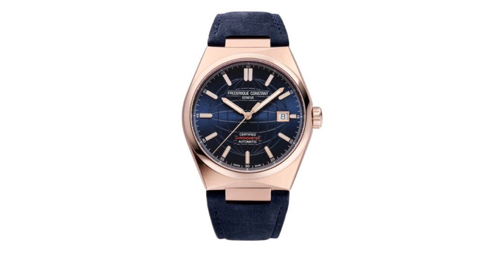 Frédérique Constant Highlife luxury watch showcasing integrated bracelet design