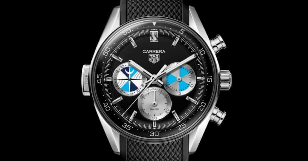 TAG Heuer Carrera Seafarer x Hodinkee limited edition chronograph luxury watch