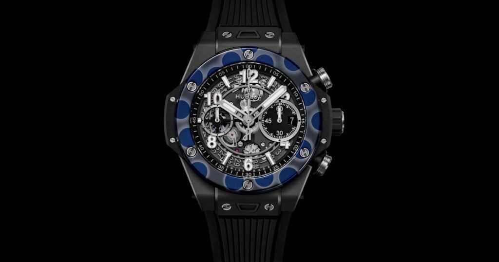 Hublot bold luxury watch featured in FIFA World Cup and UEFA football matches