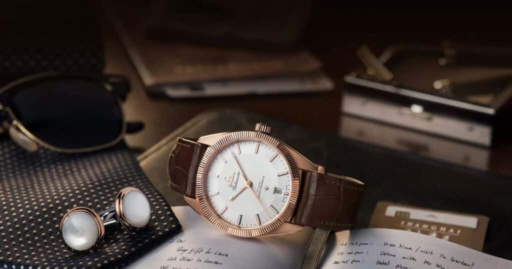 Luxury Swiss watch symbolizing prestige and success in timepiece craftsmanship