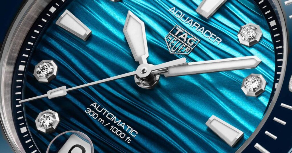 TAG Heuer Calibre 5 automatic movement powering the Aquaracer Professional 300 dive watch