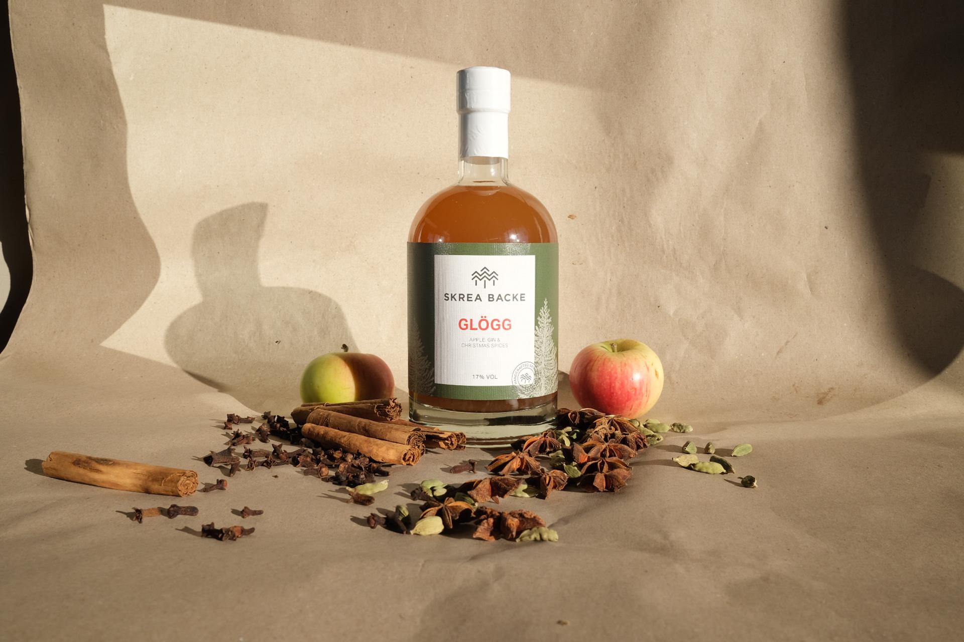 Glögg från Skrea Backe Destilleri