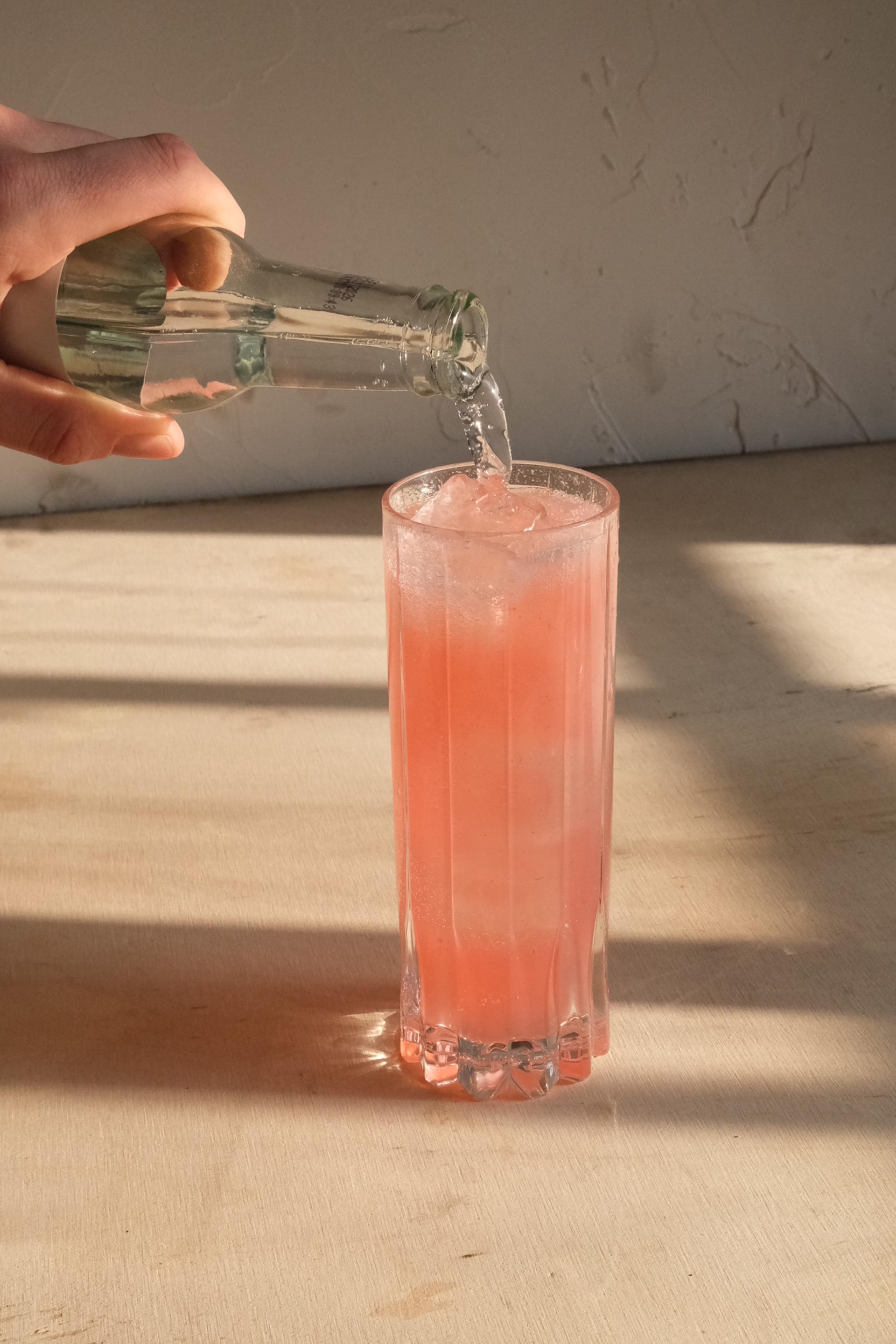 Bild på drinken skrea hallon GT