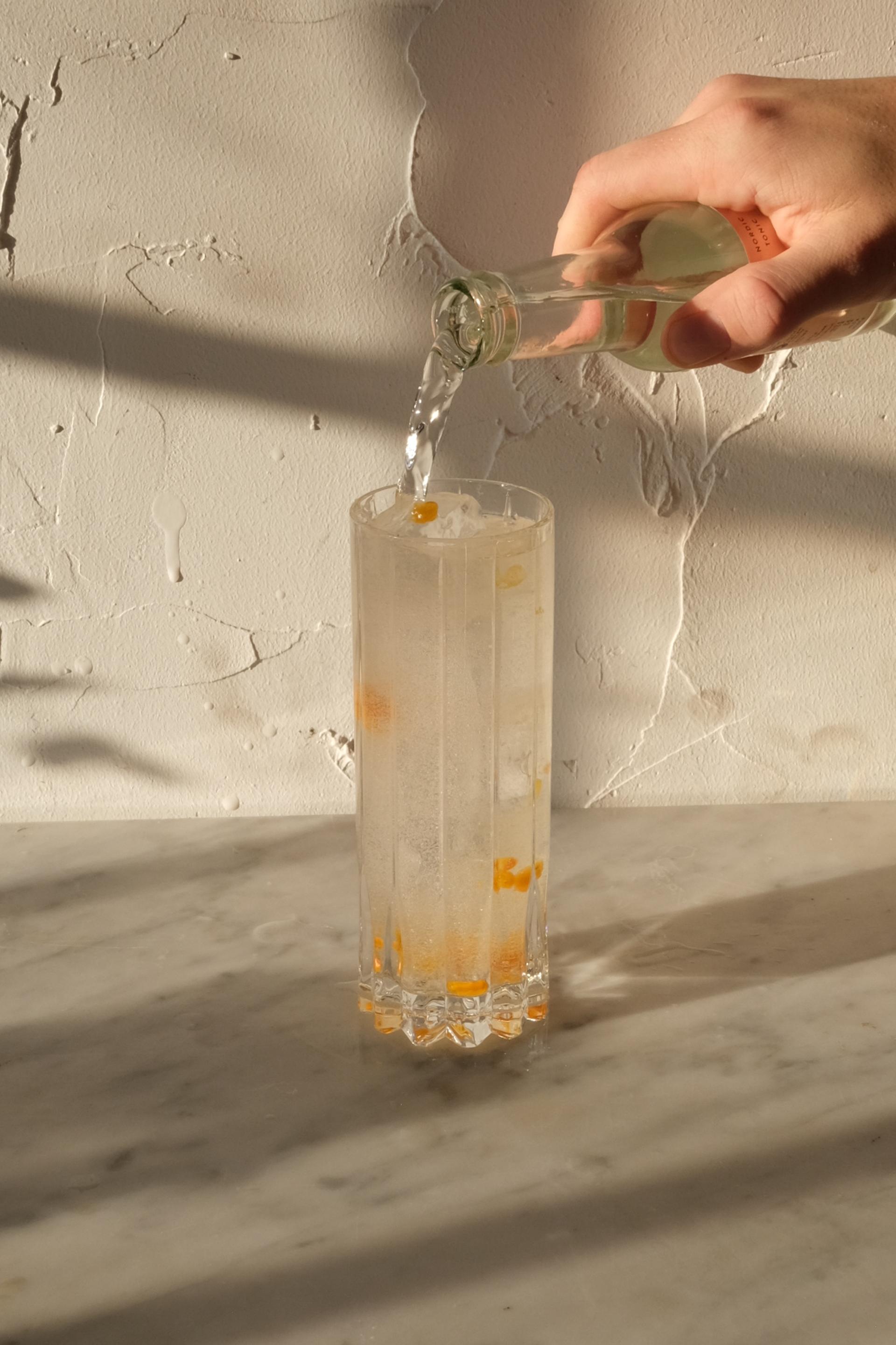 Bild på Skrea Barrel Aged gin & tonic