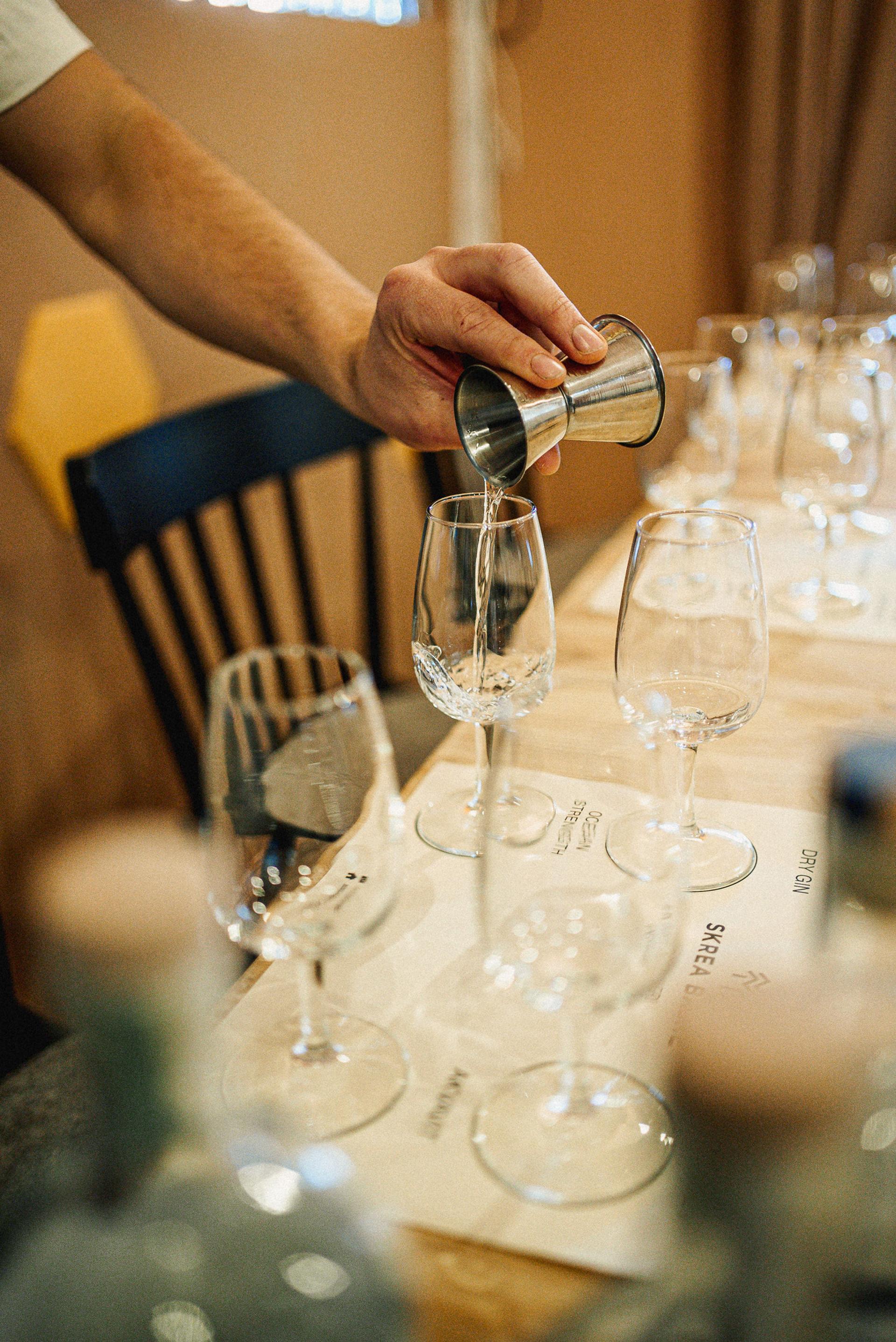 Ginprovning i Halland