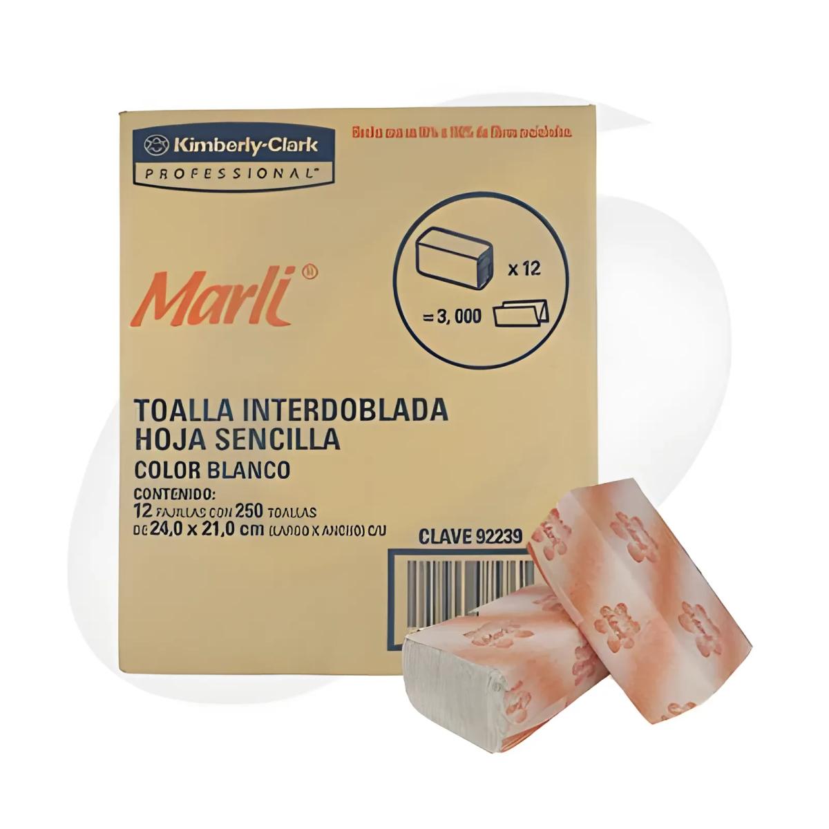Toalla Interdoblada Marli 250 hjs (92239)