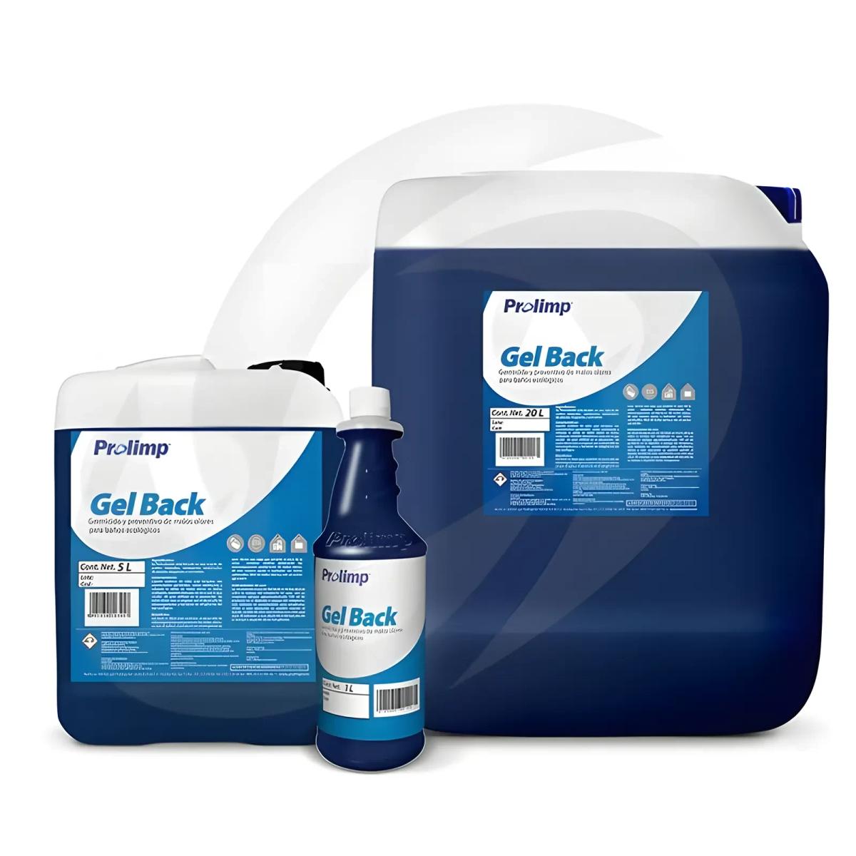 Gel Back. Germicida y preventivo de olores para baños ecológicos