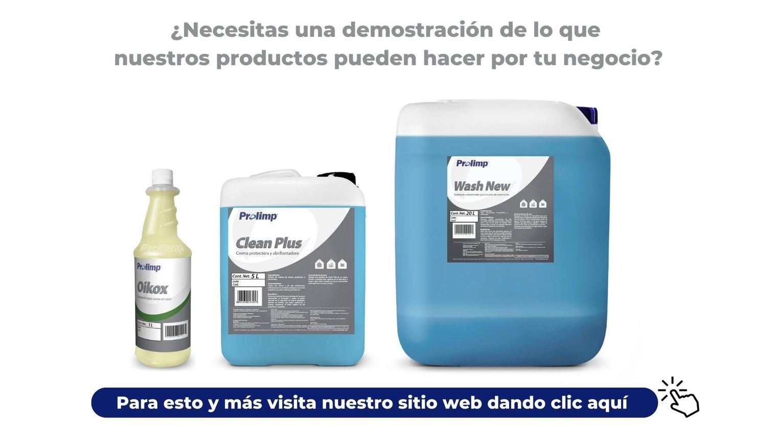 linea automotriz limpieza prolimp