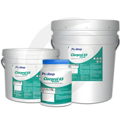 Clorprol 65 en tableta. Hipoclorito de calcio al 65% en tableta
