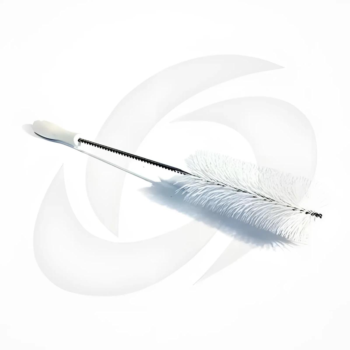 Escobillón de 2" de diámetro en PBT blanco (5120W)
