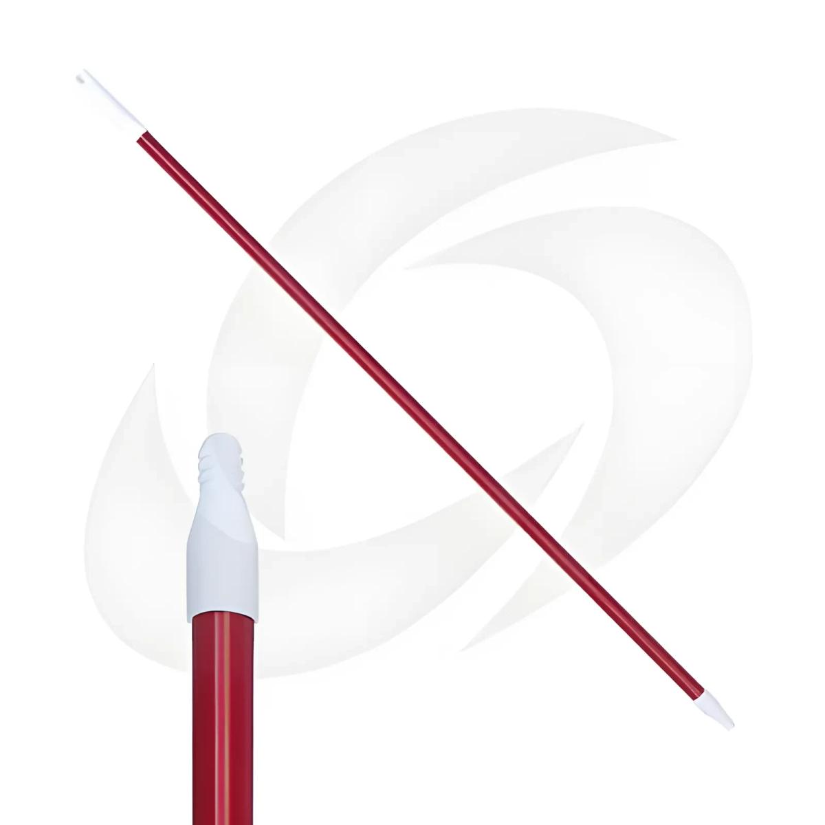 Bastón de fibra de vidrio 1″x 1.50 m rojo (1906-FR)