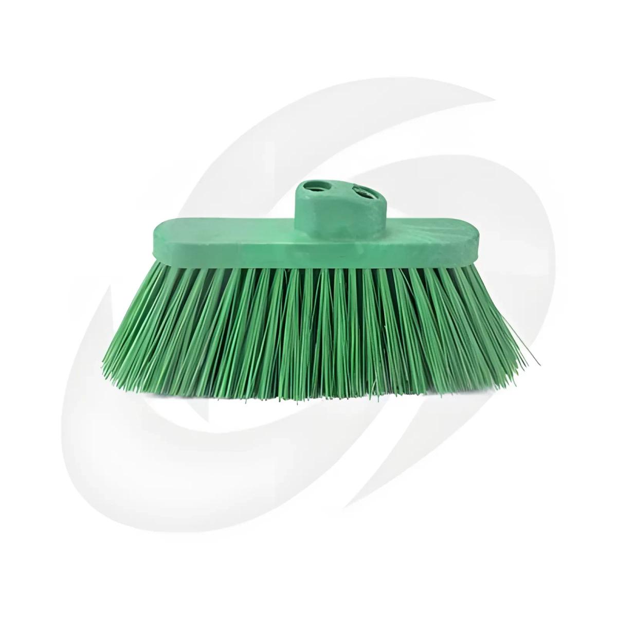 Escoba angular en PBT verde (4702G)