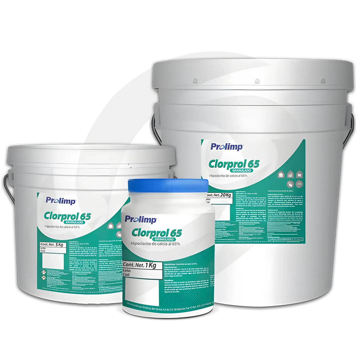 Clorprol 65 granulado. Hipoclorito de calcio al 65% granulado