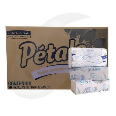Toalla Interdoblada Pétalo 150 hjs (92113)