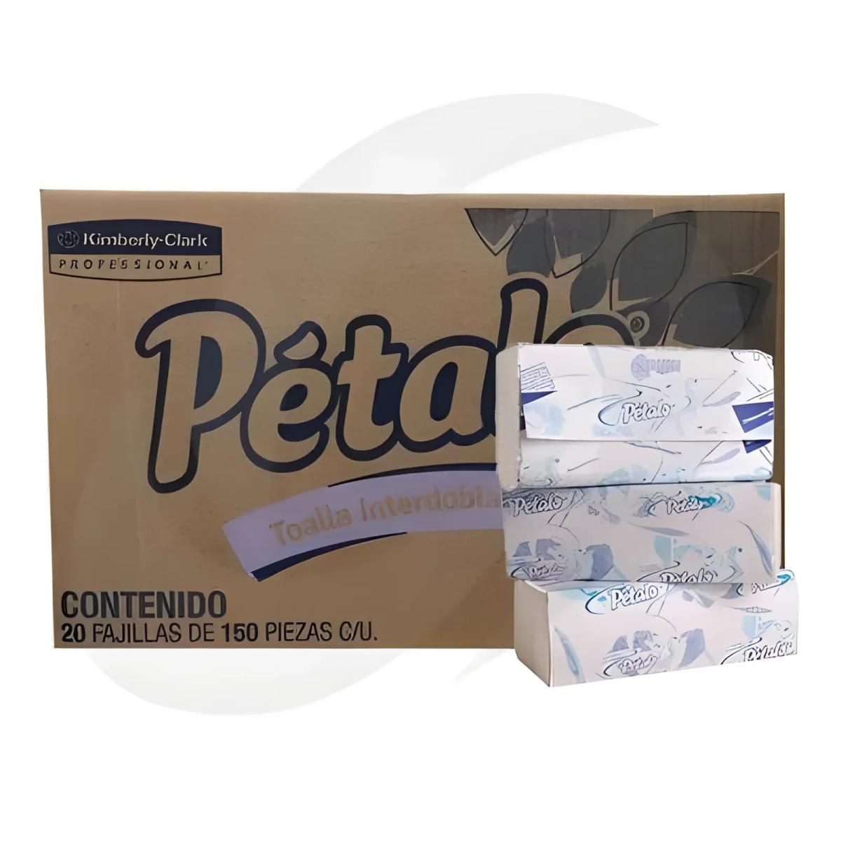Toalla Interdoblada Pétalo 150 hjs (92113)
