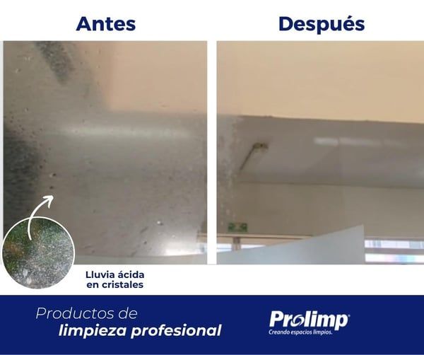 lluvia ácida en cristales