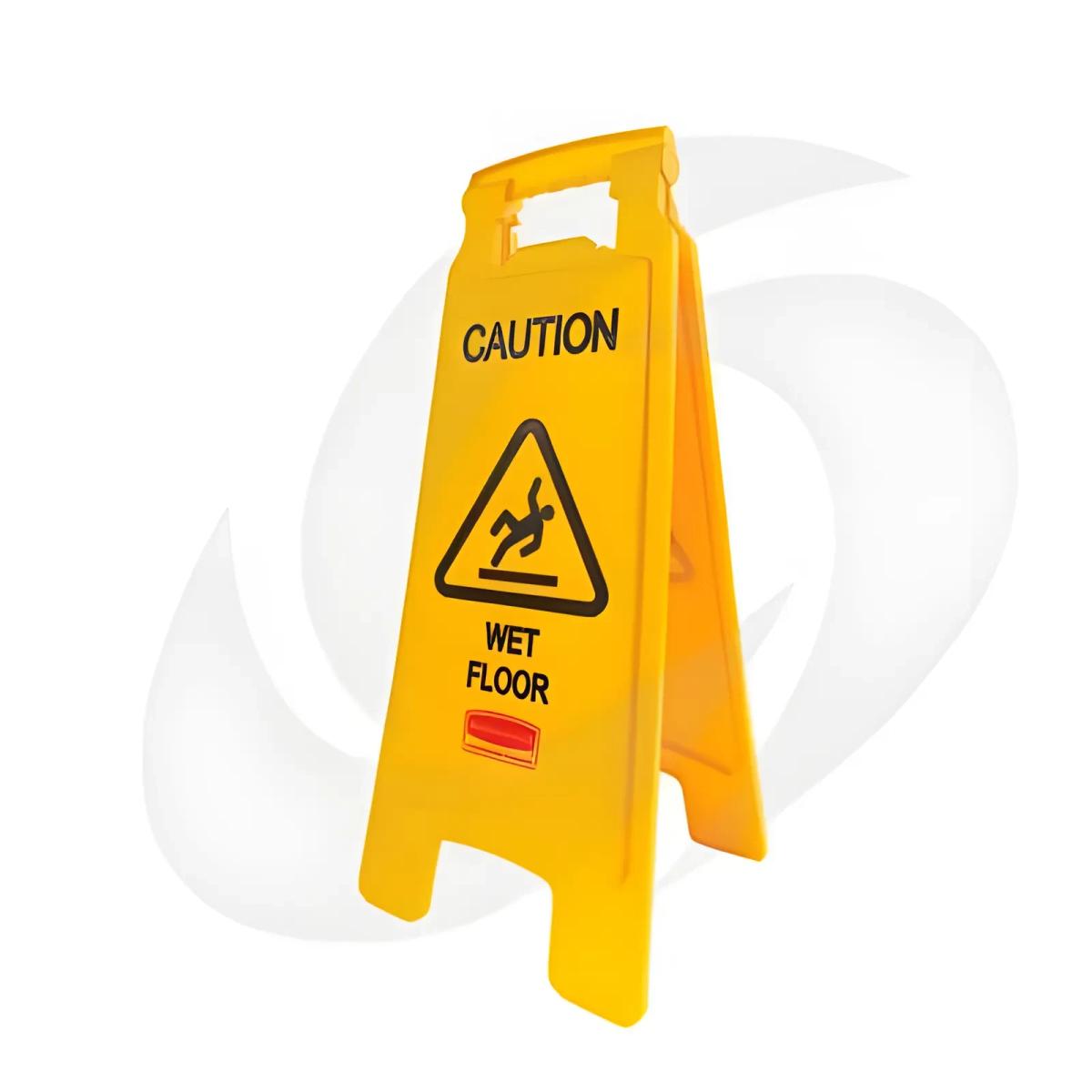 Señal de piso mojado Rubbermaid (FG611200)