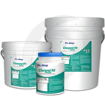 Clorprol 90 polvo. Ácido Triclorisocianúrico