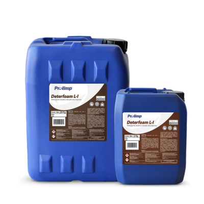 Deterfoam L-I. Detergente alcalino clorado alta espuma