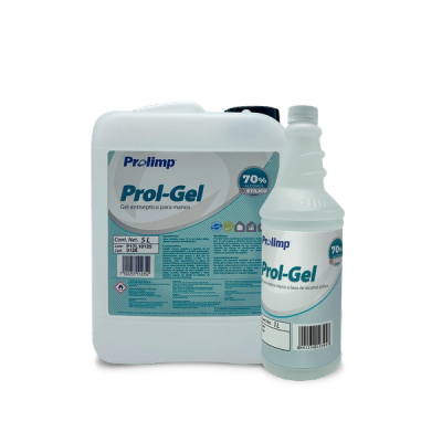 Prol Gel 70. Gel antibacterial para manos con alcohol etílico