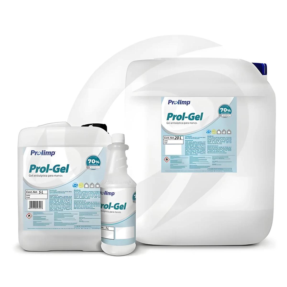 Prol Gel 70. Gel antibacterial para manos con alcohol etílico