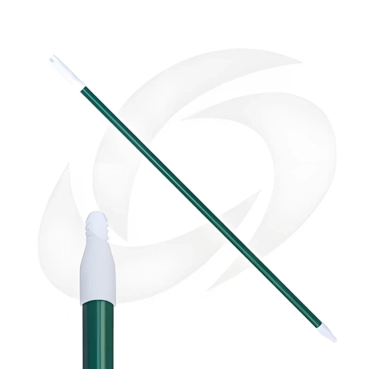 Bastón fibra de vidrio 1″ x 1.20 m verde (1904-FG)