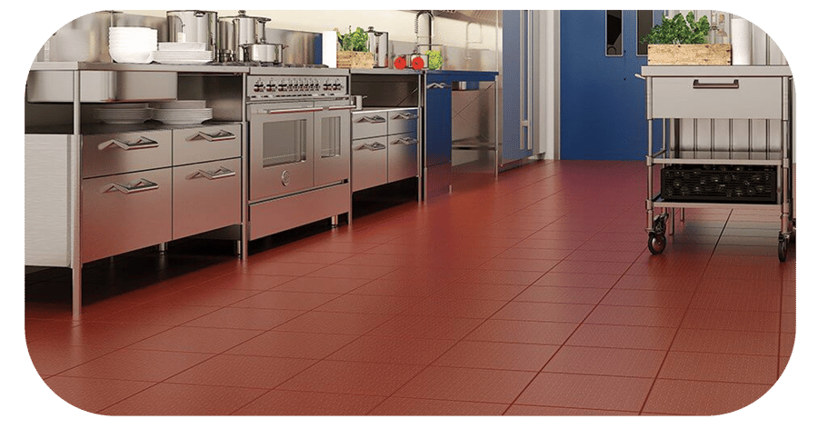 piso cocina industrial