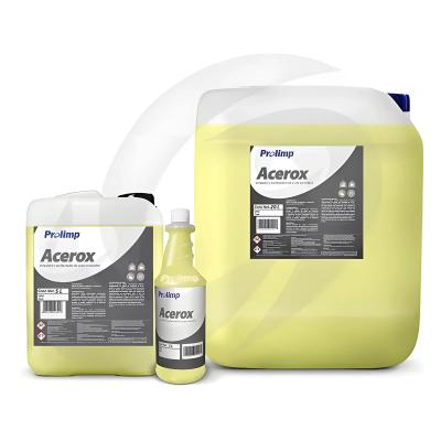 Acerox. Limpiador y abrillantador de acero inoxidable