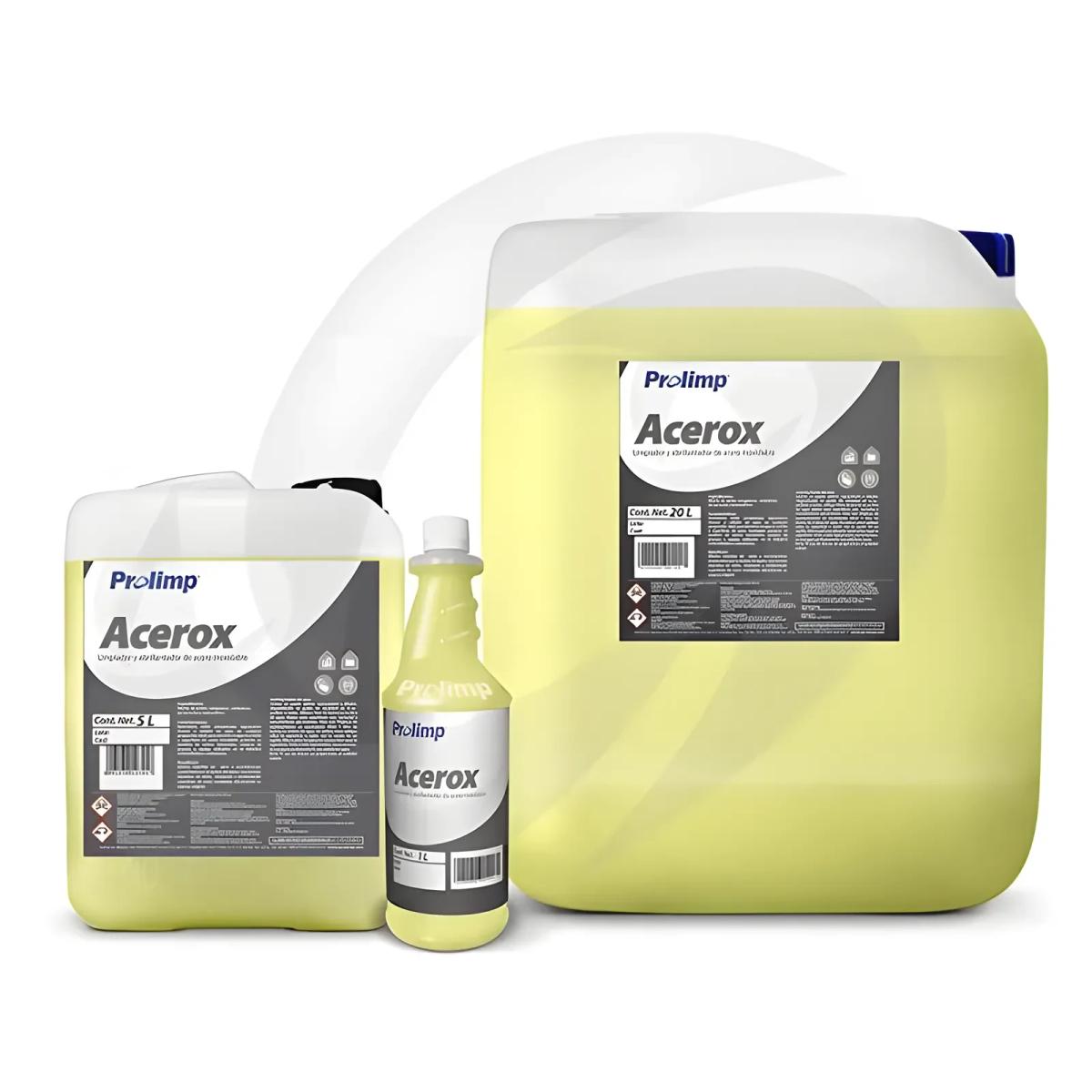 Acerox. Limpiador y abrillantador de acero inoxidable