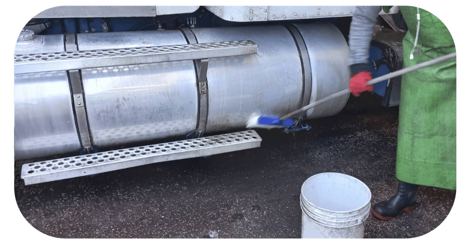 limpieza tractocamion