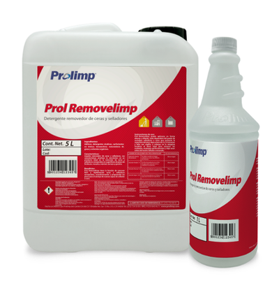 Prol Removelimp. Detergente removedor de ceras y selladores