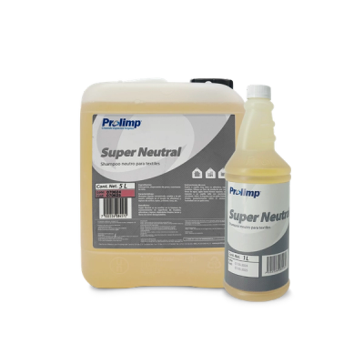 Súper Neutral. Shampoo neutro para textiles