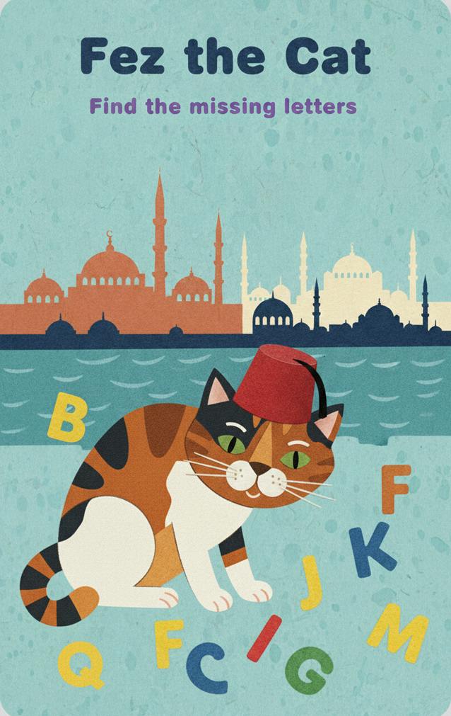 Fez the Cat artwork