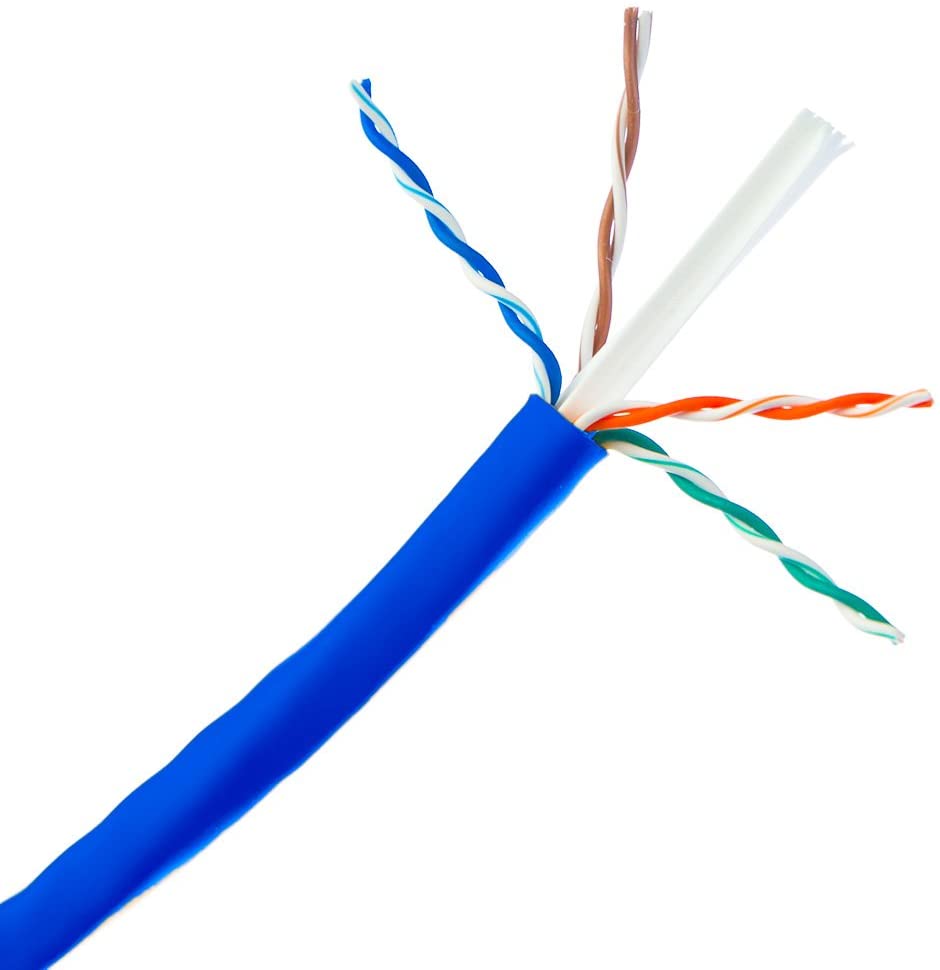 200ft CAT6 Unshielded Ethernet Cable 23AWG – 100% Pure Copper, PoE Support
