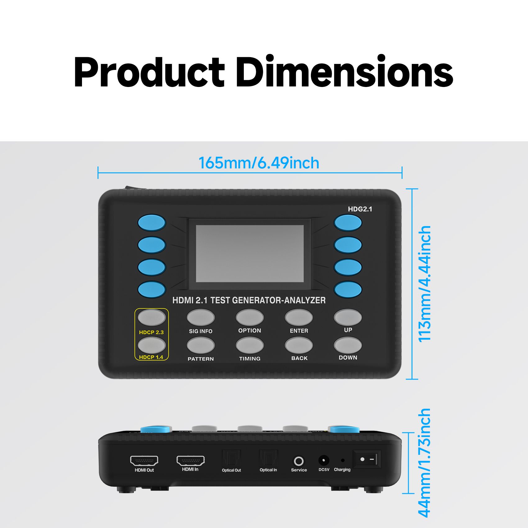 8K 60Hz HDMI Signal Generator and Analyzer
