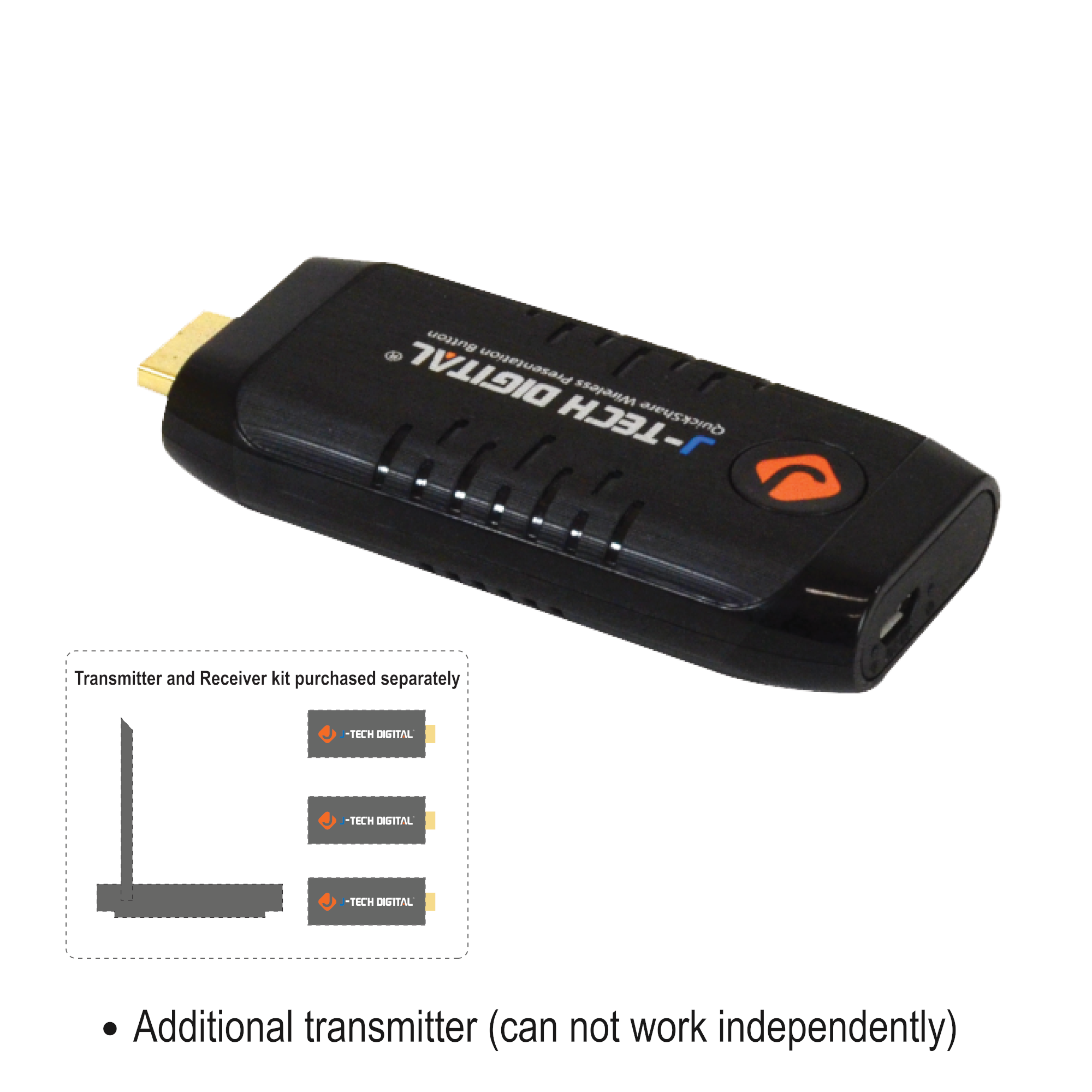 1080P 60Hz Quick Share Wireless Presentation System (Transmitter Only)