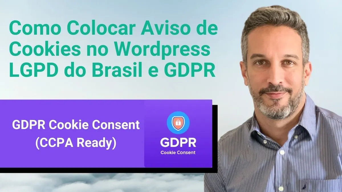 Aviso de cookies no WordPress com o plugin gratuito GDPR Cookie Consent