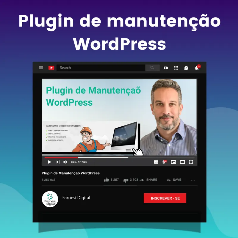 Plugin de Manutenção WordPress